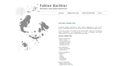 Desktop Screenshot of fabien-barthier.com